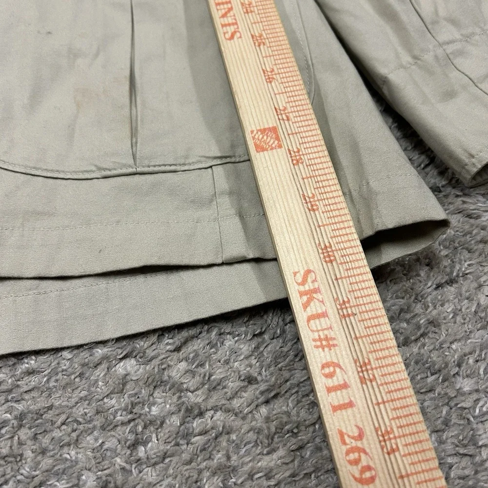 Orvis Canvas Blazer Jacket Mens 44R 2 Button‎ Safari Outdoor Beige